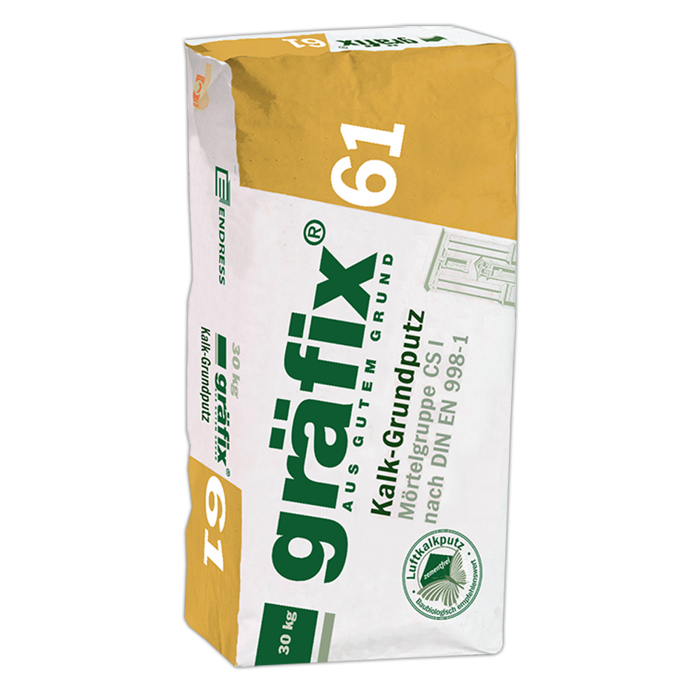 GRÄFIX 61 Kalk-Grundputz 1.6mm | 30kg