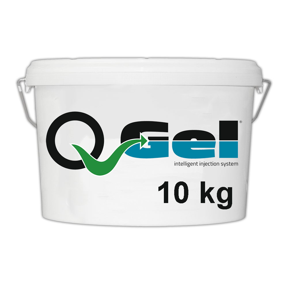 weißer Eimer mit Q-Gel 10kg