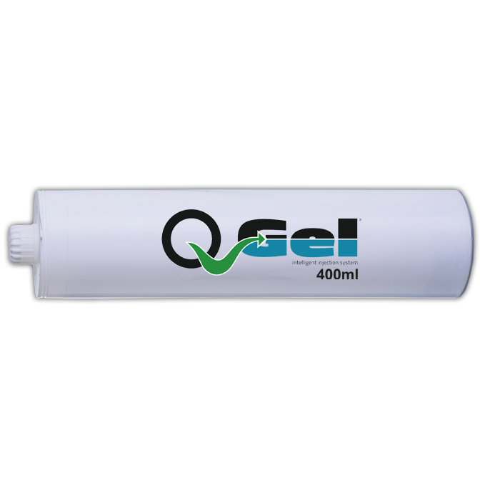 weiße Kartusche mit Q-Gel