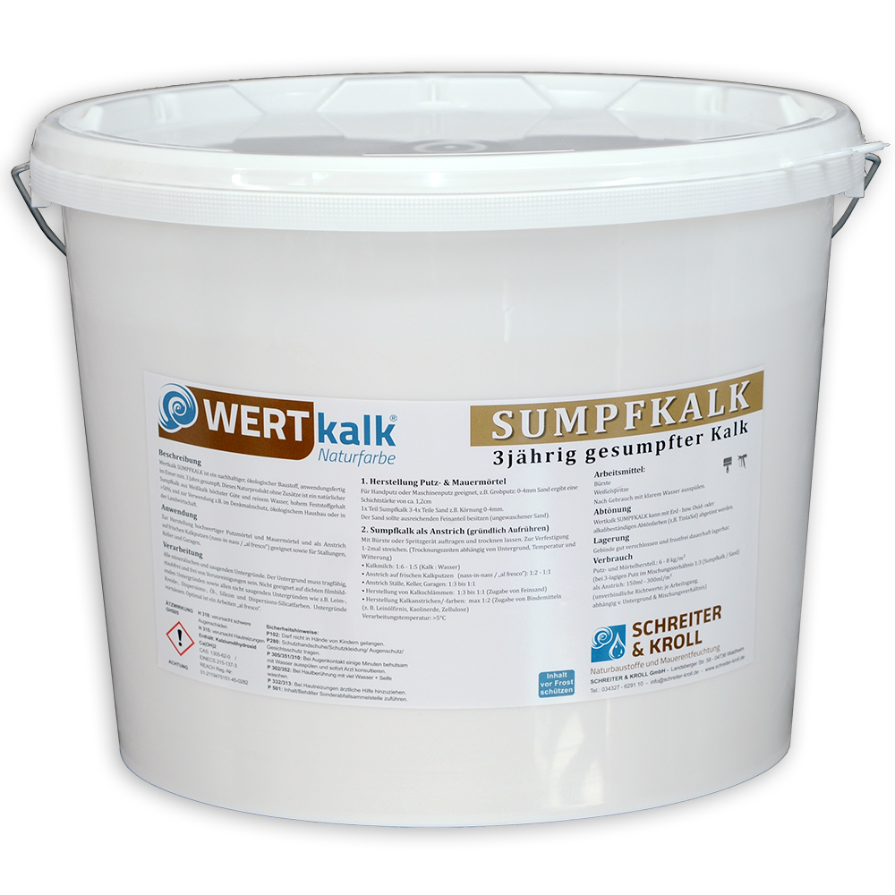Wertkalk Sumpfkalk 3jährig | 20kg