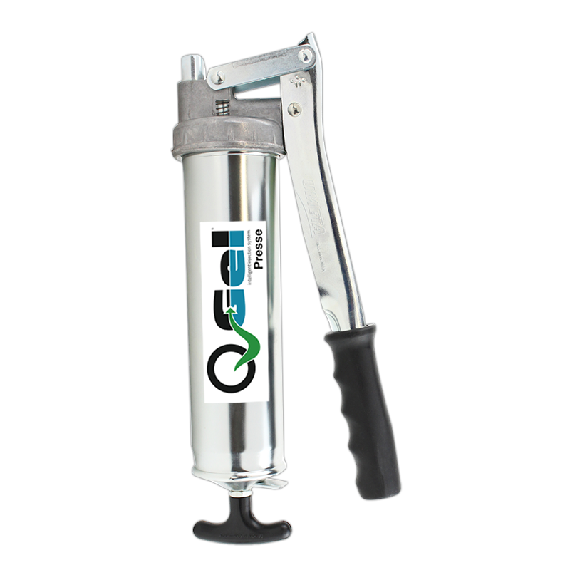 Handpresse metallisch für Q-Gel