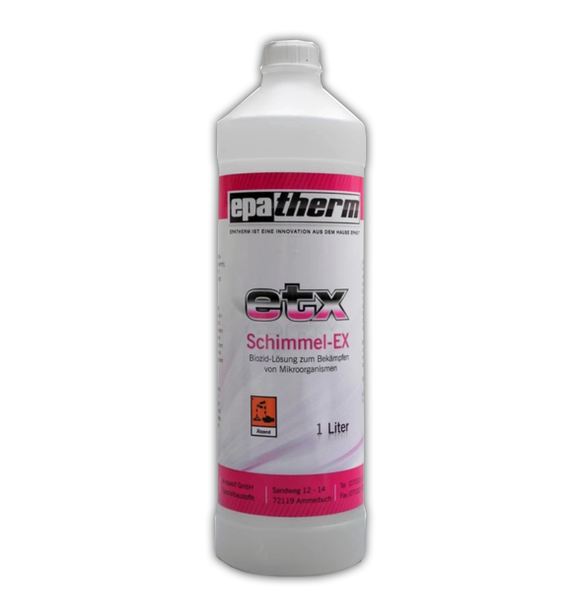 weiße Flasche Grundierung mit Logo epatherm