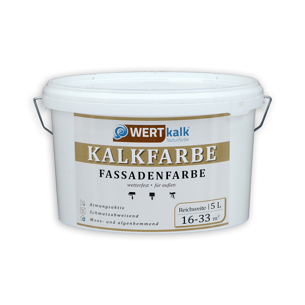 Wertkalk Kalkfarbe Fassadenfarbe | 5L