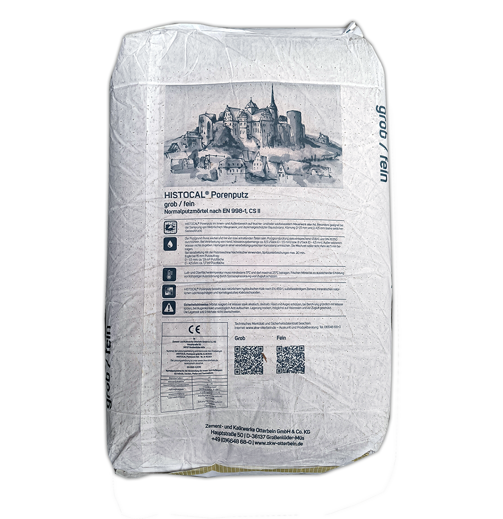 HISTOCAL Porenputz grob 0-4,5mm | 25 kg