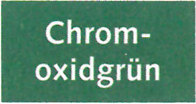 CALCEA Kalkvolltonfarbe Chromoxidgrün
