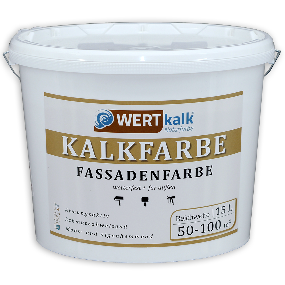 Wertkalk Kalkfarbe Fassadenfarbe | 15L
