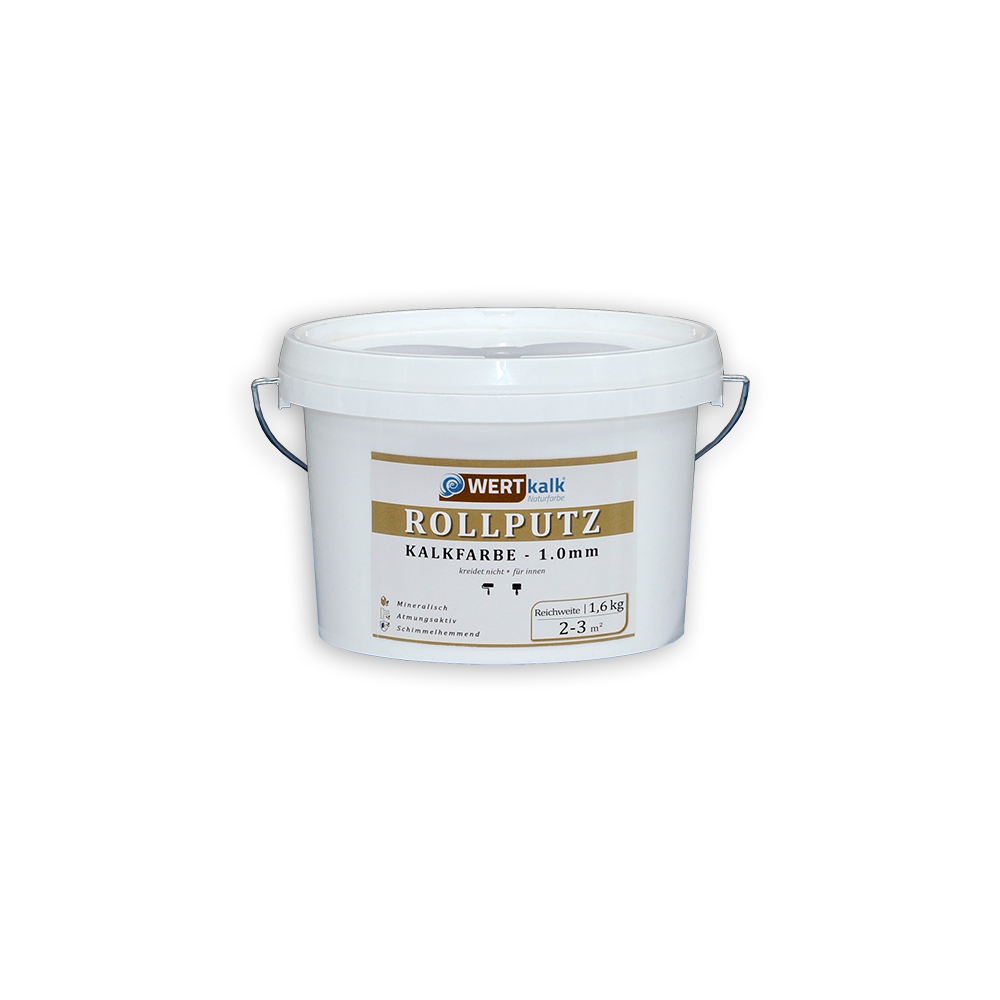 Wertkalk Rollputz Kalkfarbe | 1.0mm | 1.6kg